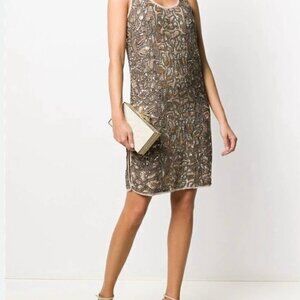 NWT! AllSaints Brellie Embellished Mini Dress Wedding Guest Evening Size 4